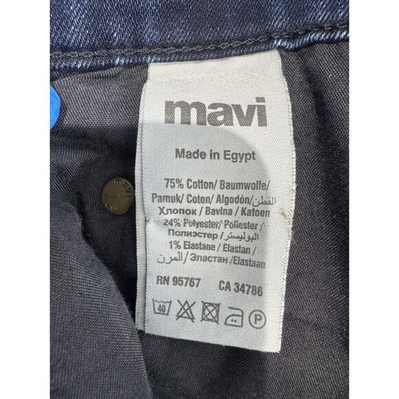 Mavi Jeans Jake Slim Leg Mens 36x30.5 Medium Wash Blue Stretch Denim Pant Preppy - Picture 11 of 16